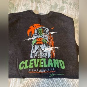 Cleveland Halloween sweater